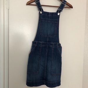 Denim Overall Dress